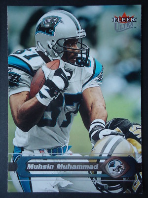 NFL 19 Muhsin Muhammad Carolina Panthers Fleer Ultra 2002