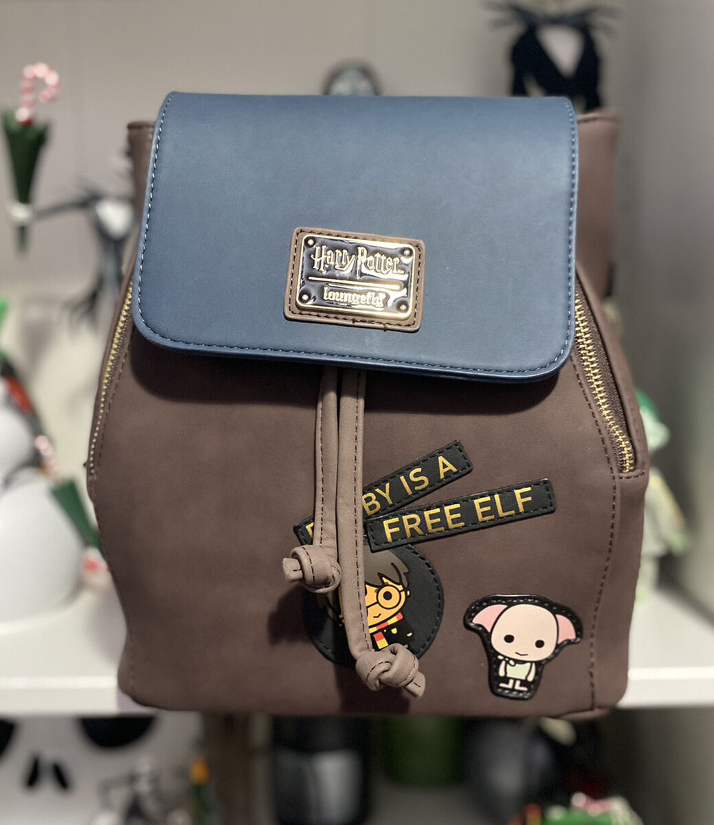 Loungefly Harry Potter Backpack Bag (dobby is a free elf Loungefly Harry Potter Backpack Bag (dobby is a free elf
