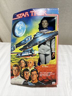 Vintage Mego 1979 Star Trek Mr. Spock Figure Doll Toy 12 1/2