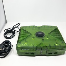 Microsoft Original Xbox Green Halo Special Ed...