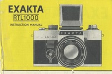 Exakta RTL1000 Instruction Manual