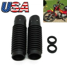 Front Fork Boot Rubber Seal Set For Honda CB1...