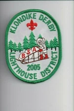2005 Lighthouse Distrcit Klondike Derby patch