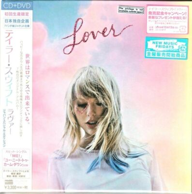 New CD DVD TAYLOR SWIFT LOVER from Japan