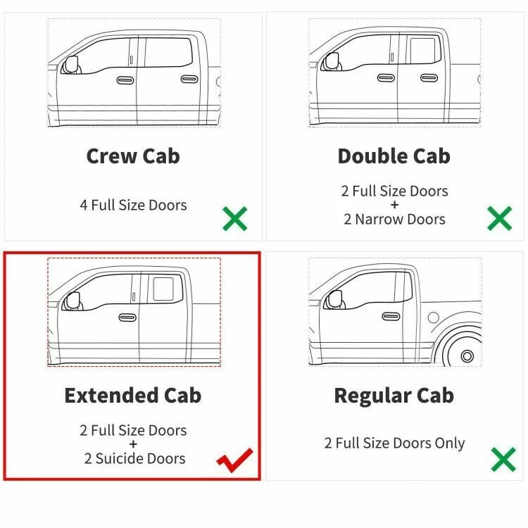 Underseat Storage Box Extended Cab For 2007-2013 Chevy GMC Silverado Sierra Foto 2 de 4