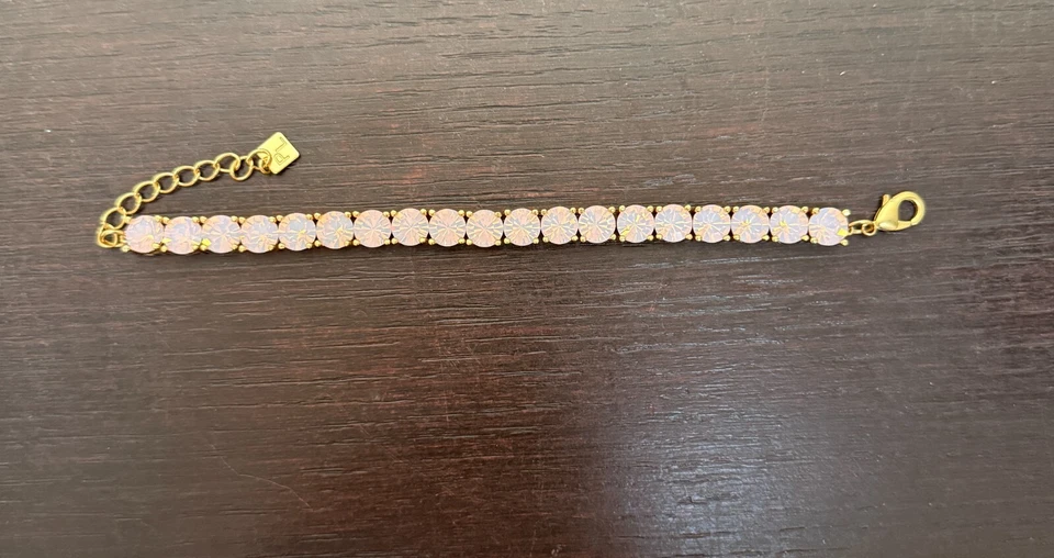 Pulsera Park Lane Impressions ópalo rosa en tono dorado Foto 2 de 4