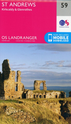 Thumbnail - St Andrews, Kirkcaldy & Glenrothes (os Landranger Map) By Ordnance
