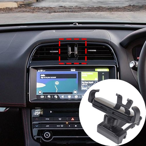 Central Control Phone Holder Black For Jaguar XEL 18-20 XE 15-19 F-PACE16-20 (B) - Picture 7 of 7