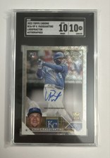 2023 Topps Chrome Logofractor RC Auto Vinnie Pasquantino RCA-VP SGC 10 GEM MINT!