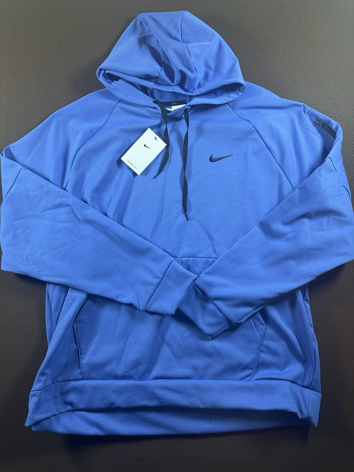 Nike Therma-Fit Pullover Fitness Hoodie Blue Mens Size XXL DQ4834-411 NWT