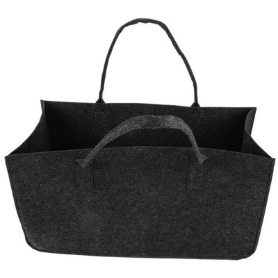 Kaminholztasche Wiederverwendbare Aufbewahrungstasche Filztasche