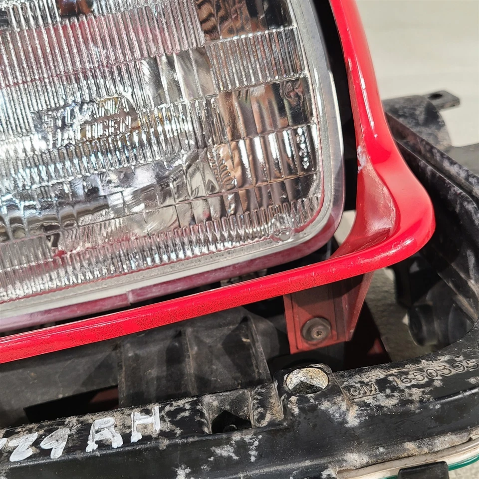 84-87 Corvette C4 Passenger Headlight Flip Up With Motor Rh Aa7429 - Image 4 of 4