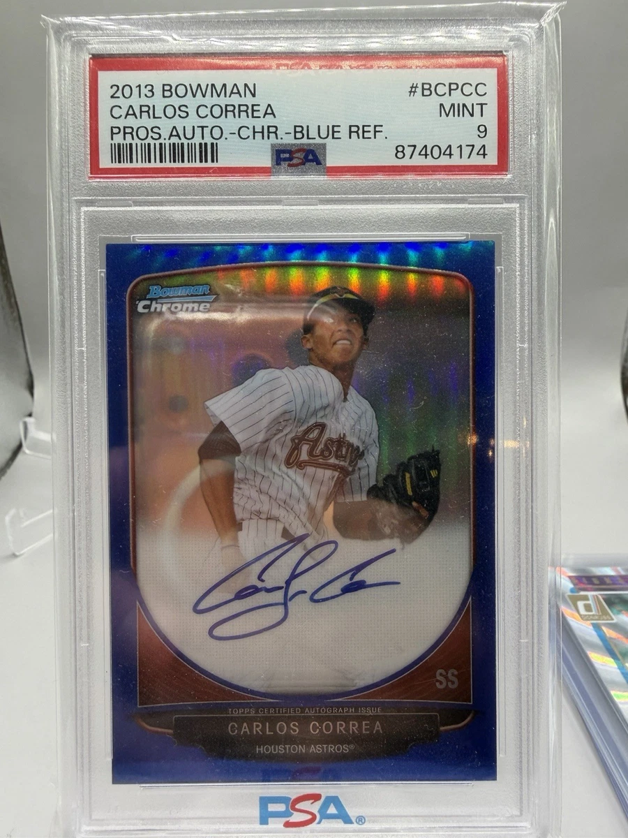CORREA!! C.コレア 1st ボウクロ 直筆サインルーキーカード Carlos Correa Autographed Baseball Trading Cards for sale | eBay