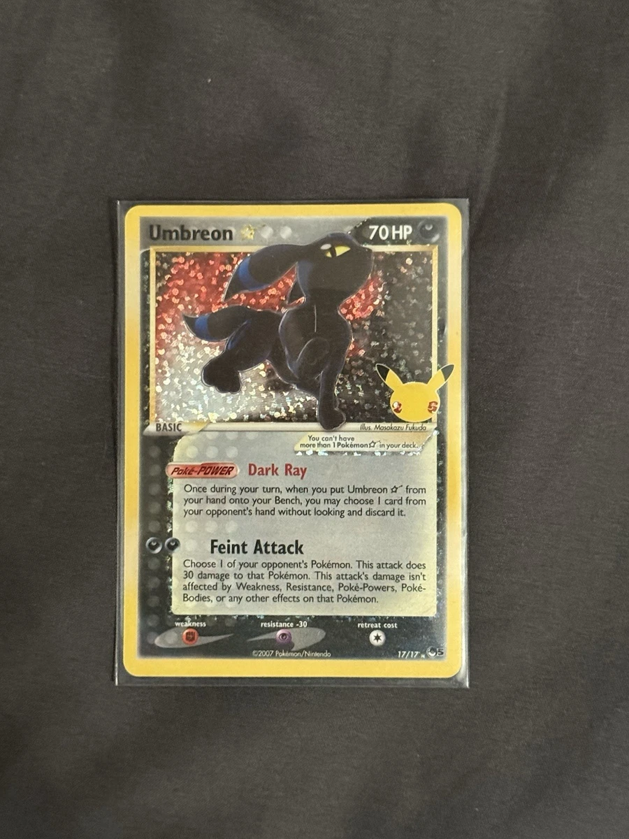 Umbreon Star Pokémon TCG Cards for sale | eBay