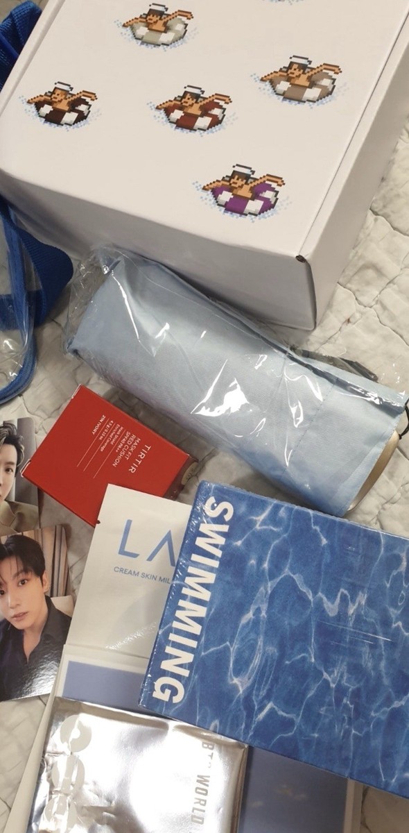 BTS Arirang Busan Concert Official Gift Full Set Keep Swimming Bag