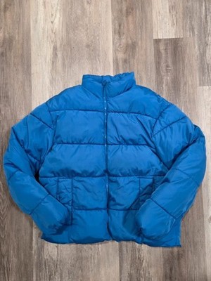 Blue Jack & Jones Puffer Jacket Coat Men's M