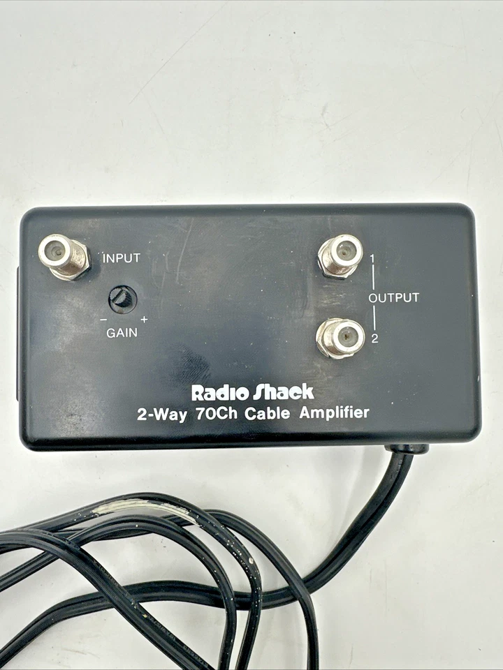 Radio Shack 2-Way 70Ch Cable Amplifier 15-1960A - Image 2 of 3