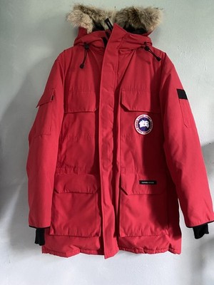 Canada Goose Expedition NWOT Men's small Down Parka  Big Red  like.  2020 model