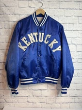 Vintage Swingster University Of Kentucky Wildcats Satin Bomber Jacket Sz M Issue