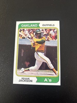 1974 Topps - Reggie Jackson #130 Card is Fire See Scans/ Read