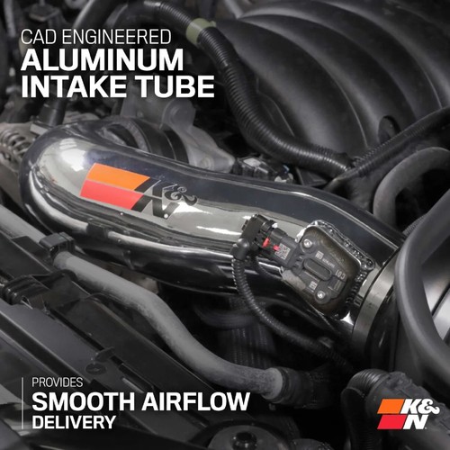 K&N Aluminum Cold Air Intake for 2019-2026 Silverado & Sierra 1500 5.3/6.2L V8 - Picture 6 of 11