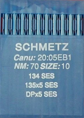 Schmetz 134 SES Stärke 70 / Schmetz 135X5 SES , Schmetz DPX5 SES