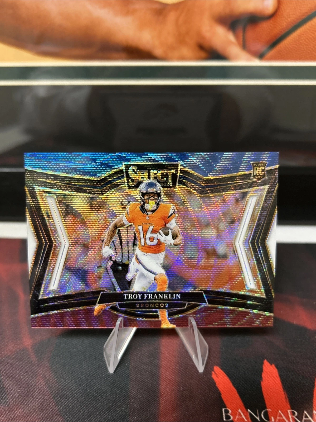 2024 Panini Select Troy Franklin Field Level TRICOLOR #/99