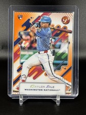2025 Topps Pristine #69 Daylen Lile Orange Refractor #/25