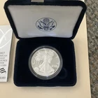 2010 W 1 oz Proof American Silver Eagle w/Box & COA One ounce .999 Silver!