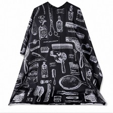Hair Cutting Cape Salon Nylon Hair Styling Cape Adjustable Snap Closure