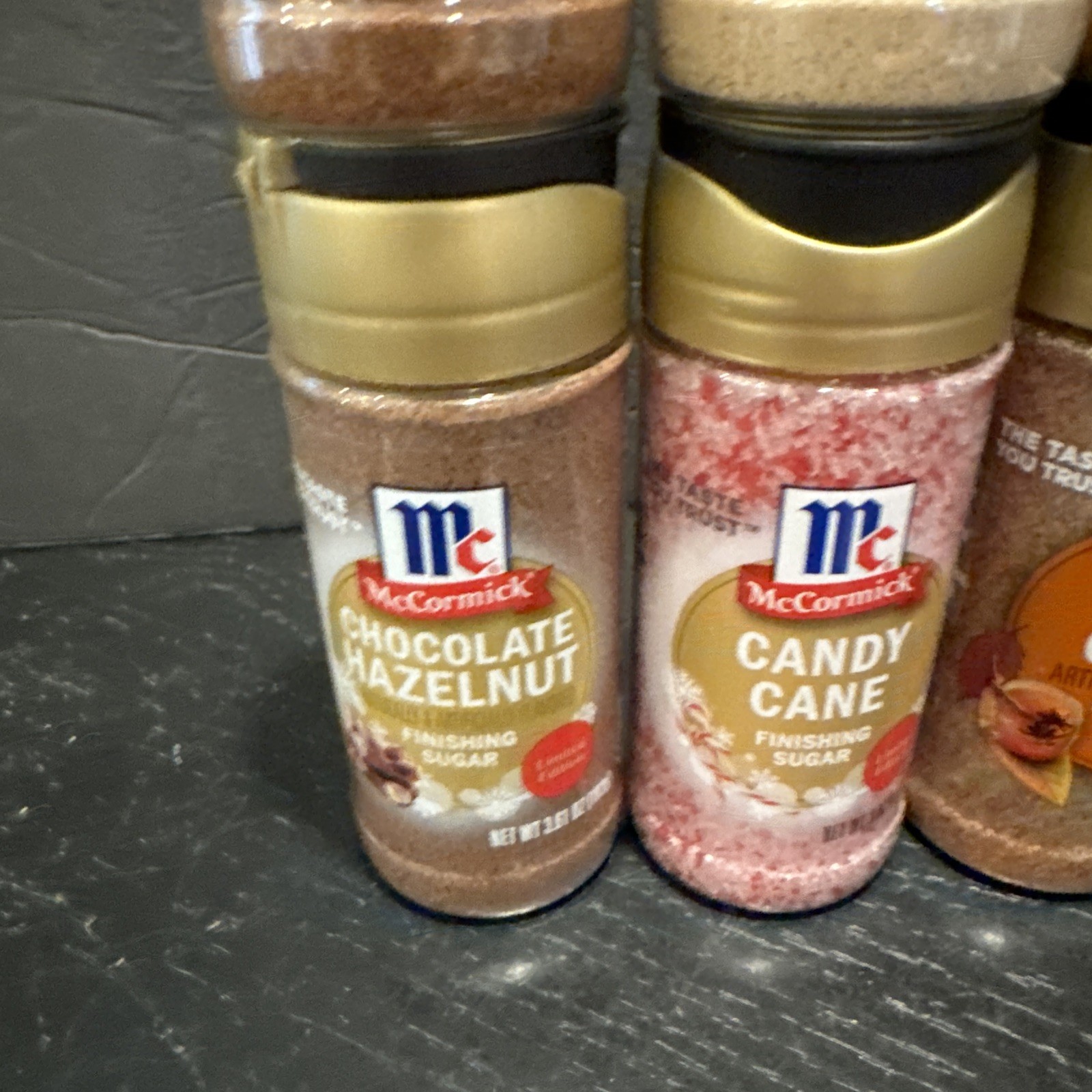 2025 McCormick Finishing Sugars Limited Edition Complete Set Of 8 Holiday Baking