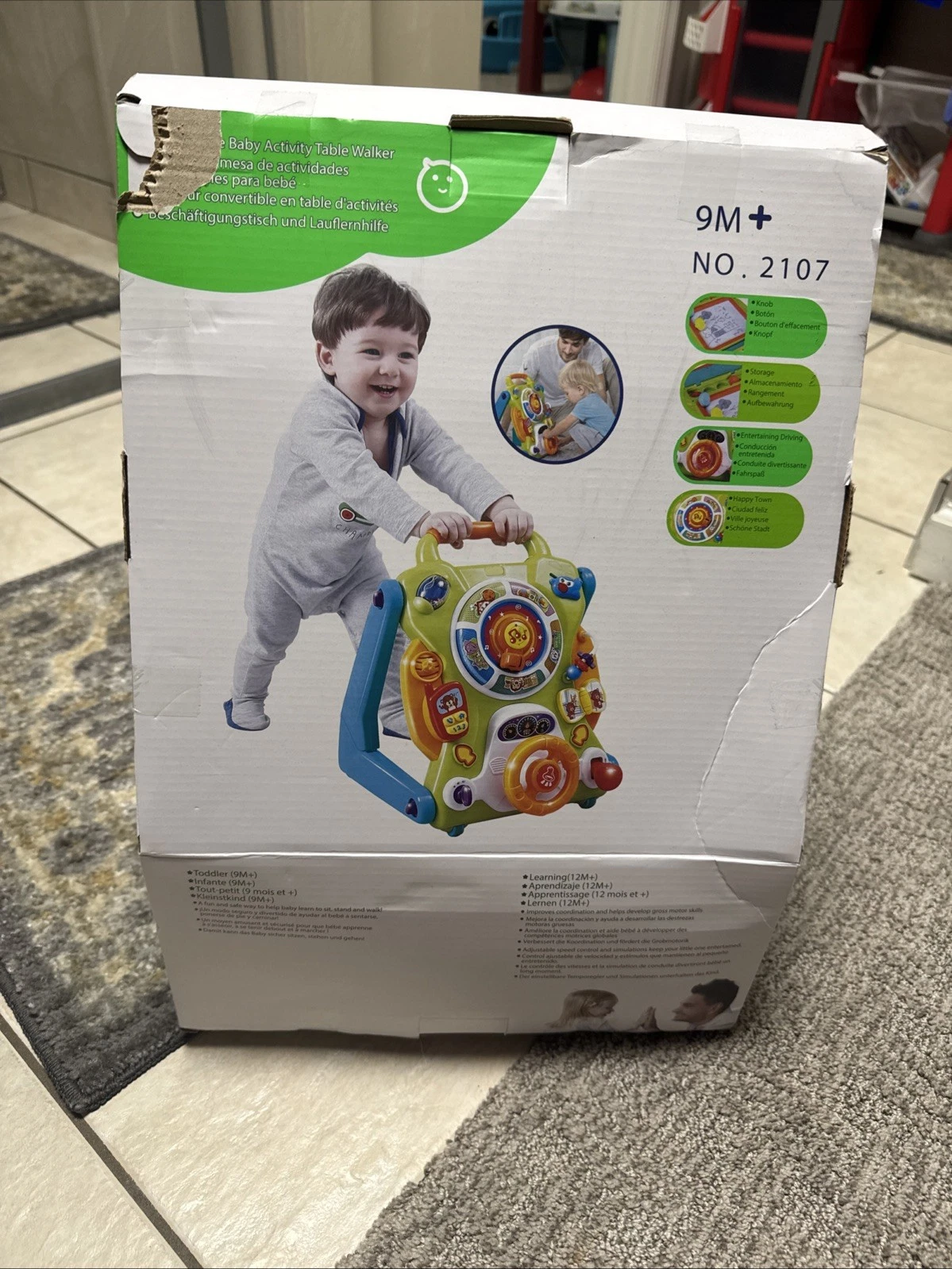HOLA 3 in 1 Baby Activity Table Walker
Opens in a new window or tab