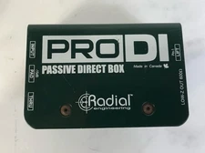 Radial Engineering ProDI Passive Direct Box Pro DI.
