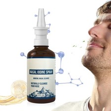 Nasomin Nasal Iodine Natural Care Product Nose Soothing Spray for Adults