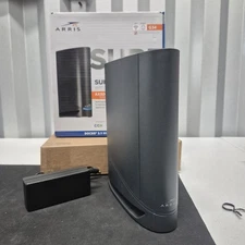 ARRIS Surfboard G34 DOCSIS 3.1 Gigabit Cable Modem and AX3000 Wi-Fi 6 Router. s5