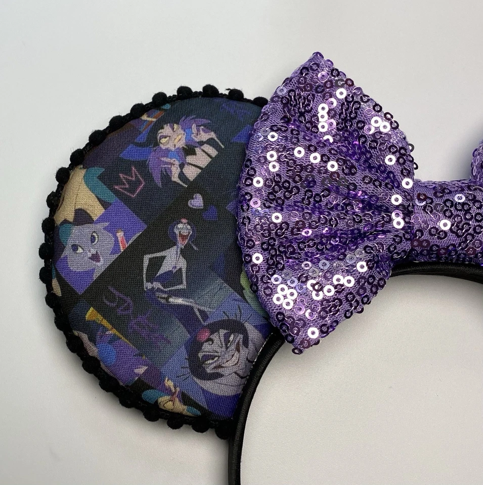 Orejas de ratón inspiradas en Yzma/nuevo surco del emperador/villanos Foto 3 de 4