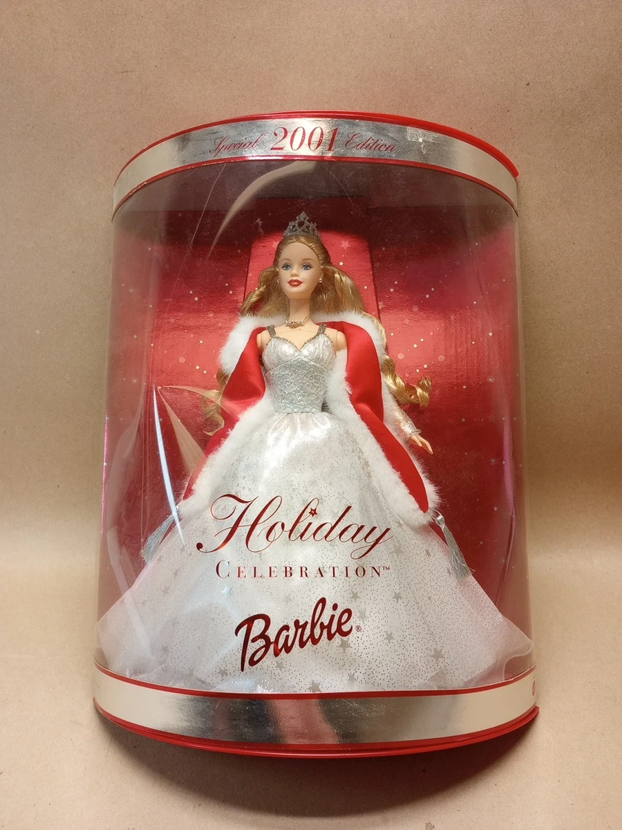 Holiday Barbie 2001 Year Manufactured Barbie Dolls & Doll Playsets