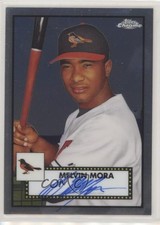 2021 Topps Chrome Platinum Anniversary Auto Melvin Mora #PA-MMO Auto 8em