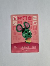 184 Anicotti Amiibo Card Series 2 Animal C...