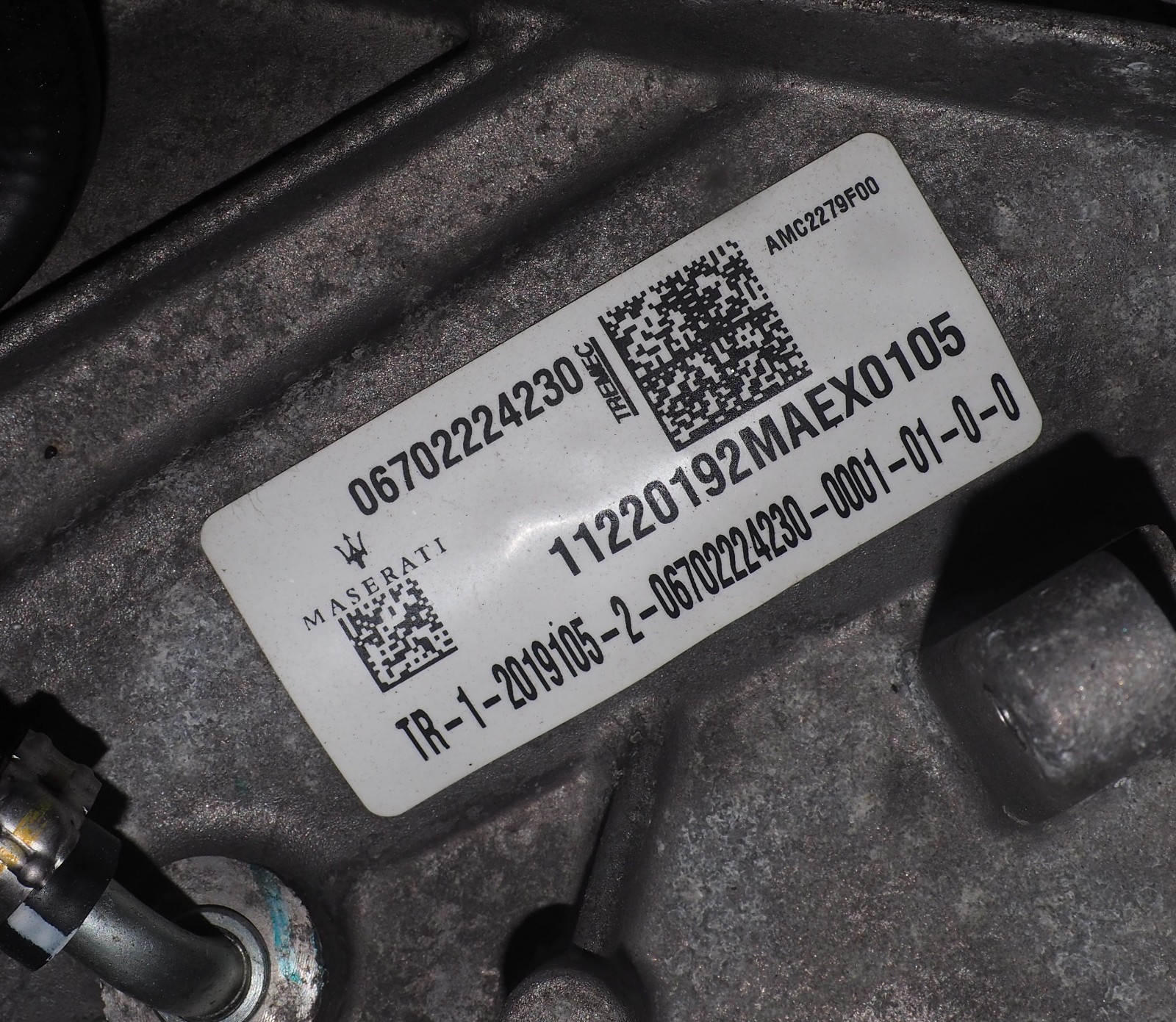 2022-2026 Maserati MC20 MCPura 8 Speed Tremec TR-9080 Transmission E-LSD 1500 Mi