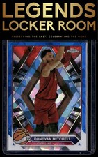 2023-24 Topps Chrome Sapphire #45 Donovan Mitchell
