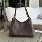 Coach Erin Shoulder Bag Refined pebble Leather CAQ86 Gold/Maple NWT