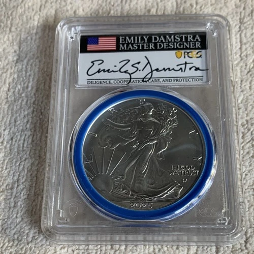 2025-W Burnished Silver Eagle