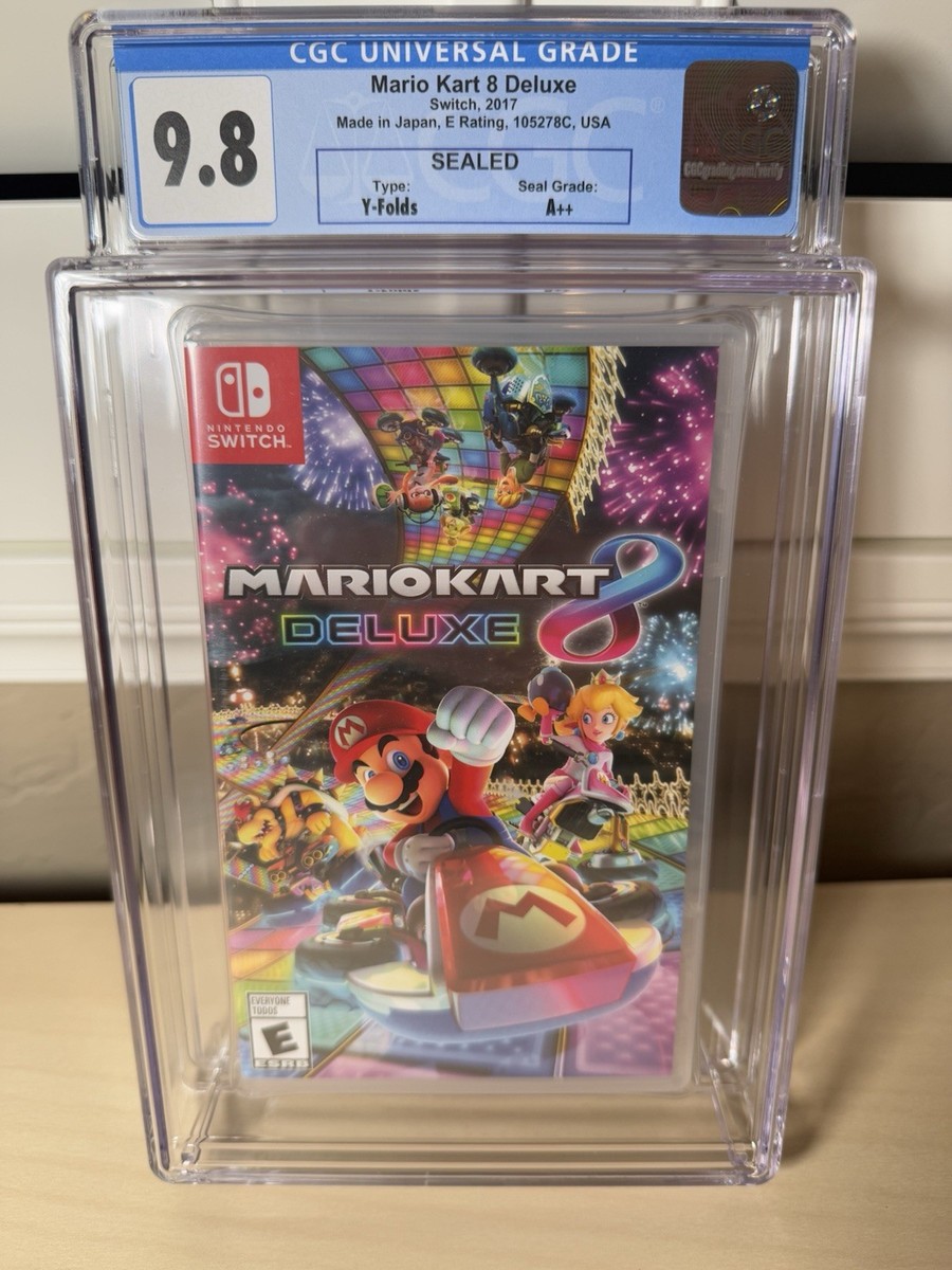 Mario Kart 8 Nintendo Switch Game Brand New CGC 9.8 A++ | eBay