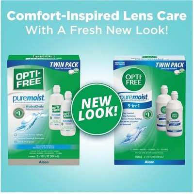 All-Day Comfort Contact Lens Solution - Pack of 2, 20 fl oz