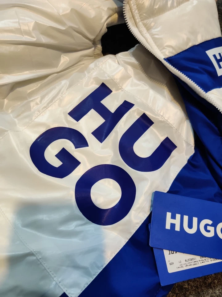 Hugo Sleeveless Down Jacket - White. ( All Sizes) - Image 4 of 4