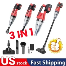 5500Pa Cordless Vacuum Cleaner Lightweight Stick Strong Suction LED Rechargeable