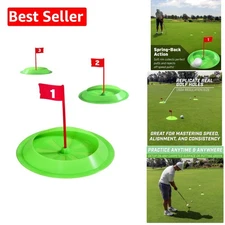 Portable Pure Putt Challenge Putting Cups Set – Perfect Your Golf Game Anywhere