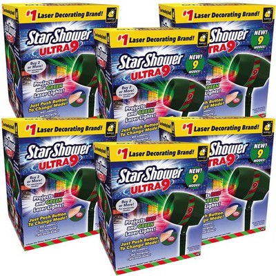 Star Shower Ultra 9, 4 Pack, AS-SEEN-ON-TV, New 2022 Model w/ 9 Unique Light