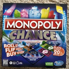 Monopoly Chance Board Game Hasbro Family Party Game Gift